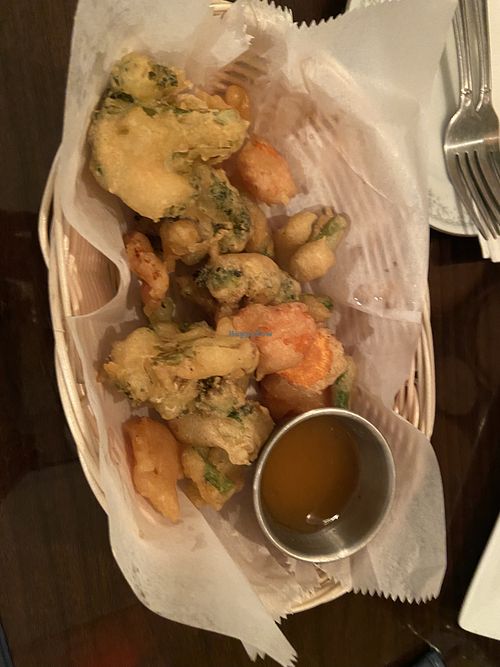 Vegetable tempura  at Lan Lamoon in South Daytona