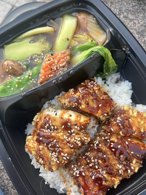 Teryiaki Tofu  at Hanoi Flame in Luebeck