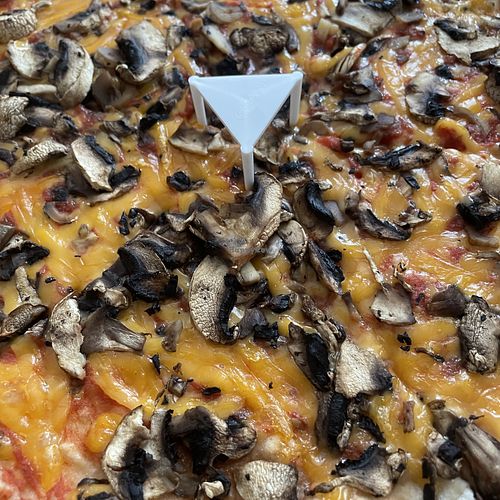 Vegan Funghi  at Pizza di Praga in Prague