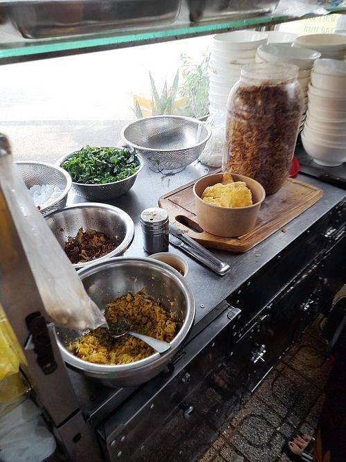 Stall at Hủ tíu Chay in Ho Chi Minh City