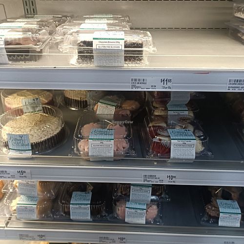 Vegan cakes at Maxi Foods in Upper Ferntree Gully