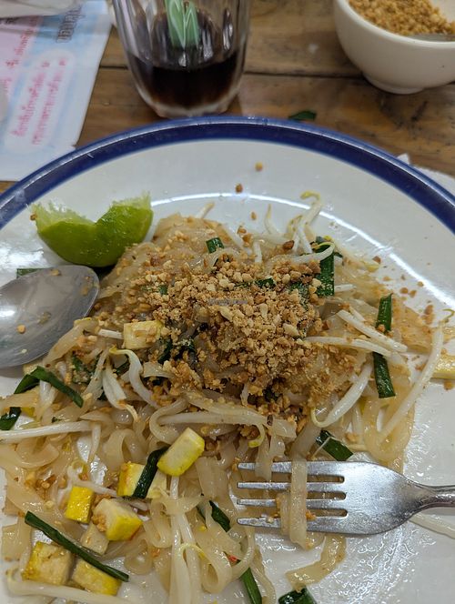 Pad thai at Noodle Soup & Padthai in Ayutthaya