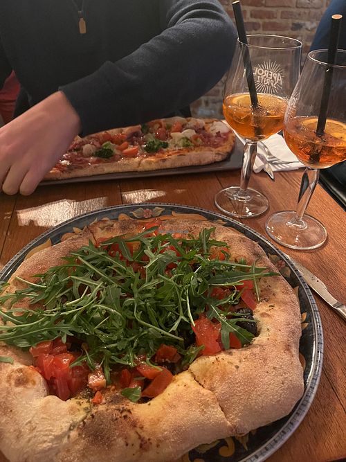 Pizza bruschetta at La Margherita in Diest