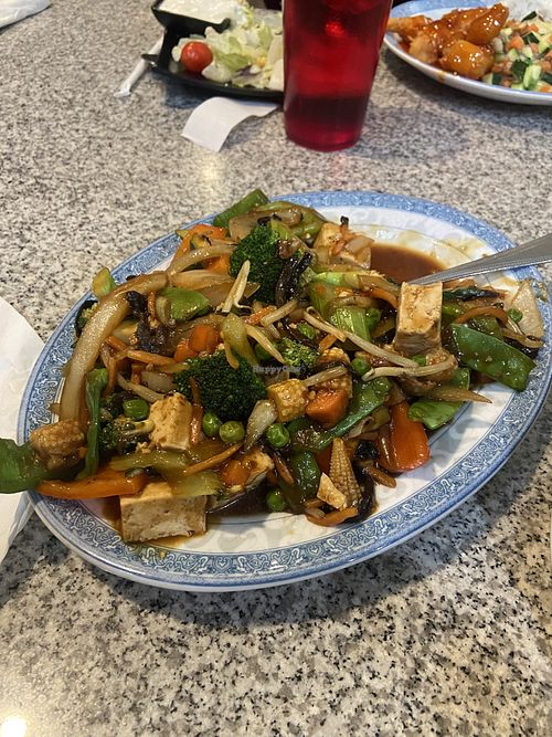 The “Buddha Supreme” with added tofu   at South China in Richfield