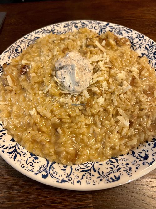 Mushroom risotto with truffle   at Segreto in Helsinki