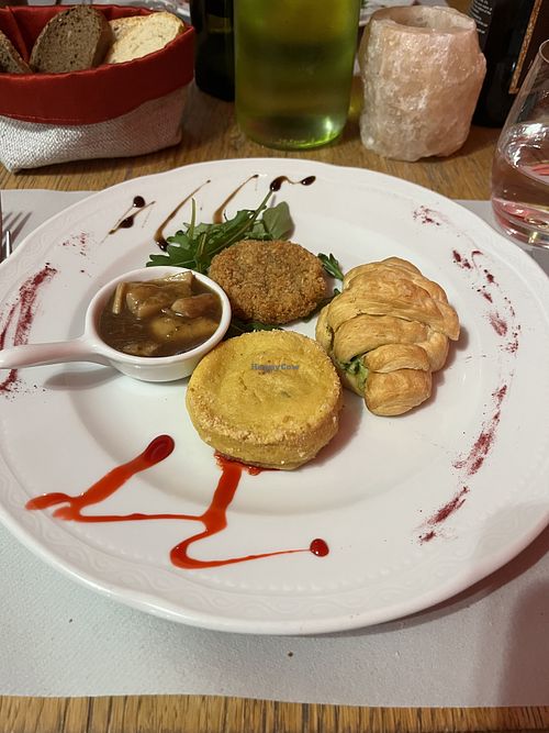 Antipasto vegano   at Borgo Molinetto in Crodo