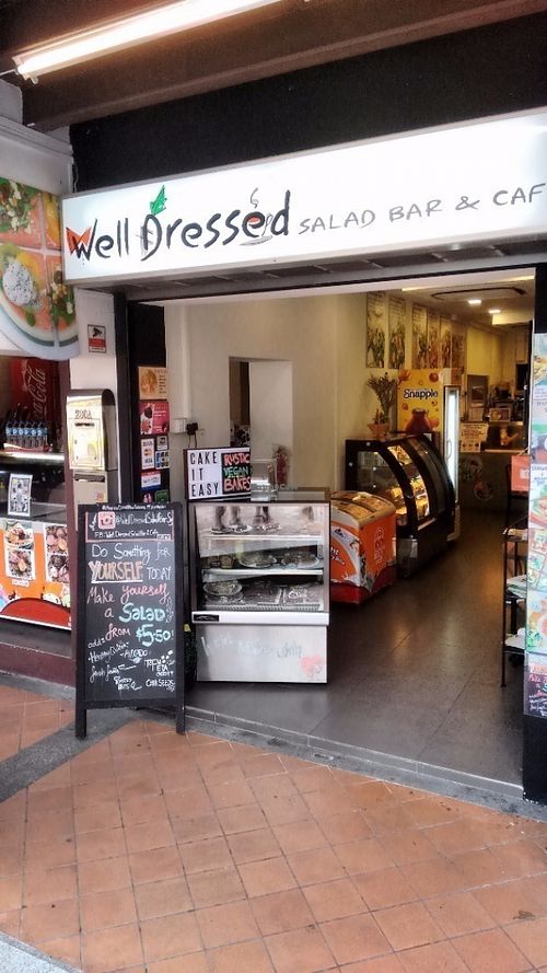 Vegan cakes catch the eye at Well Dressed Salad Bar and Cafe in Central Singapore