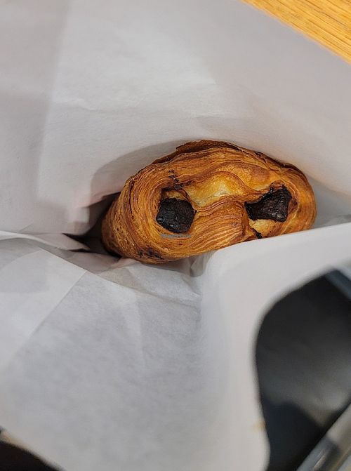 Vegan Chocolate Croissant at BrewLab Coffee  in Champaign