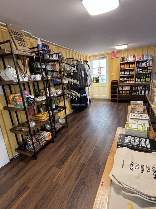 Lots of great vegan items in stock!  at Ugly Noodle in Geneva