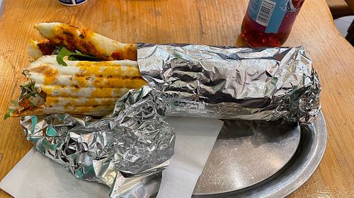 Veganer Lahmacun  at Kebab Corner in Munich