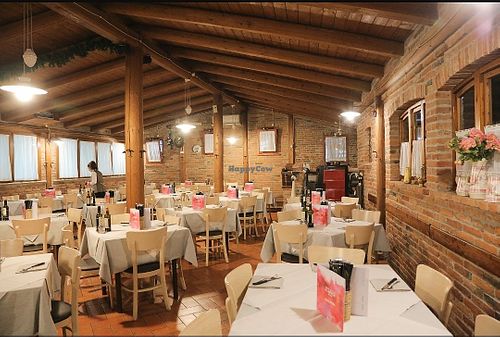 Vegan pizza at Al Borgo 1964 in Cerea