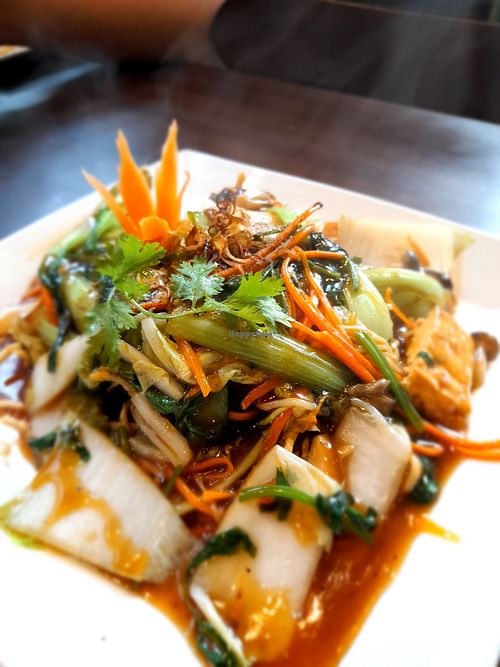 Crispy fried noodles at Hủ Tiếu Chay Cây Đề - Quận 8 in Ho Chi Minh City