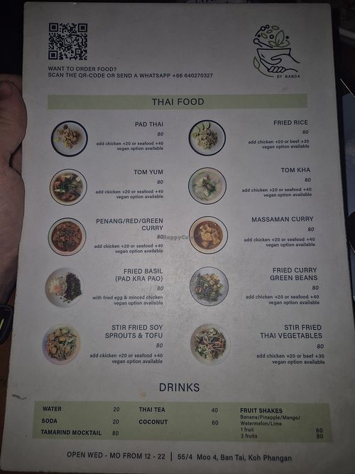 Thai Food and Small Bites at By Nanda - Halal Restaurant in Koh Phangan