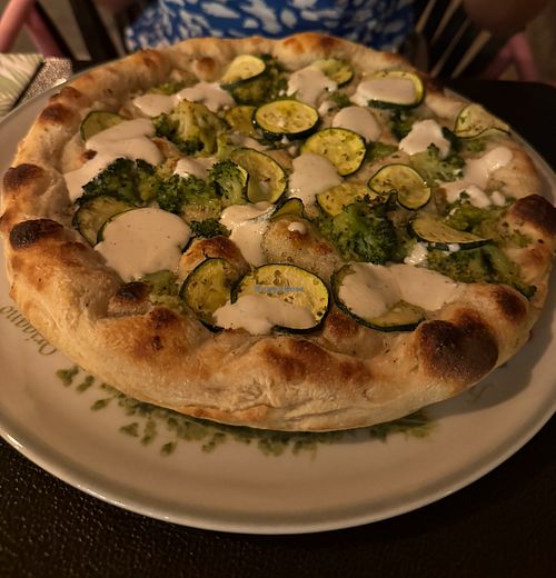 Vegan pizza   at PRIANI Cuisine in Thoddoo