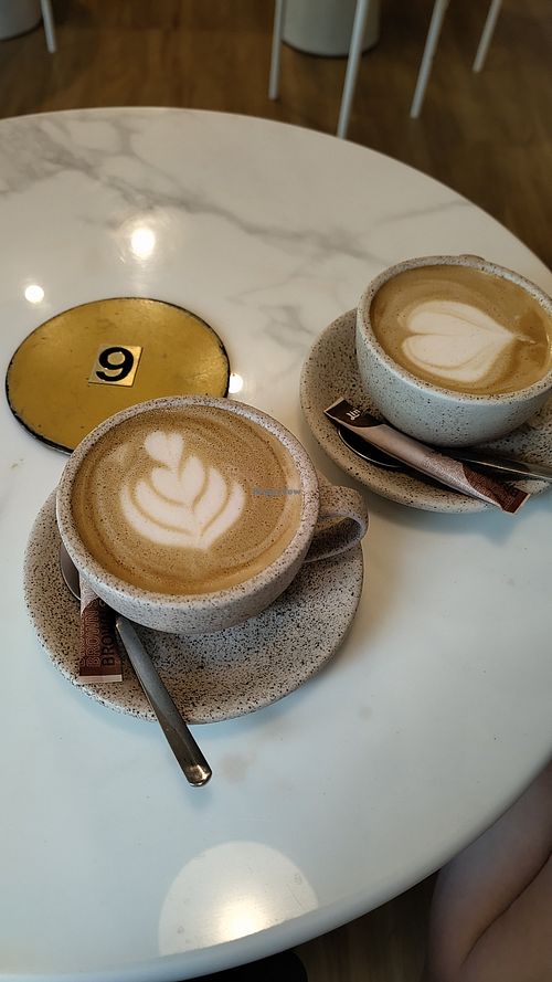 Kaffee mit Hafermilch at Little Wild Cafe Khaosok in Khlong Sok