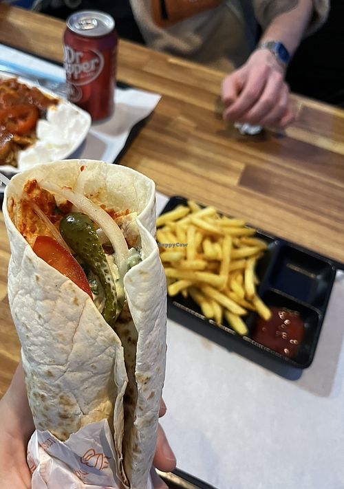 Falafel and fries  at Istablue Blue Kebab - 이스탄블루 케밥 in Gimhae