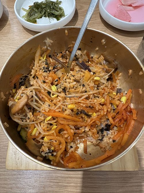   at Jeonju Bibimbap in Gimhae