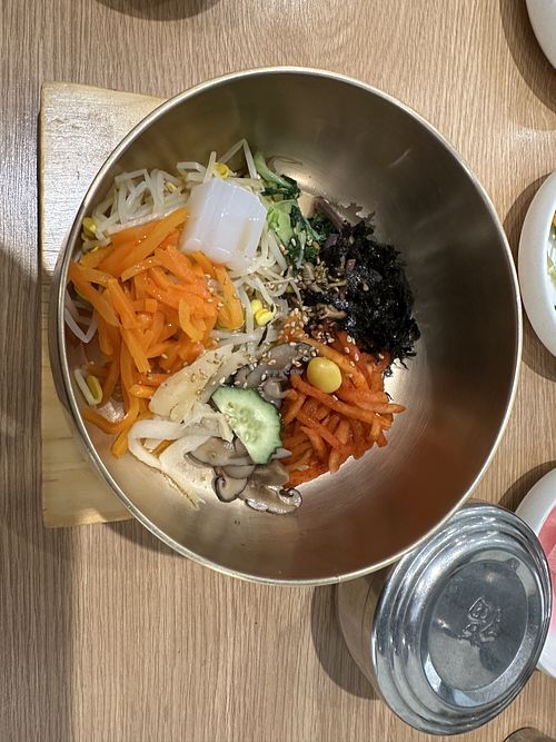   at Jeonju Bibimbap in Gimhae