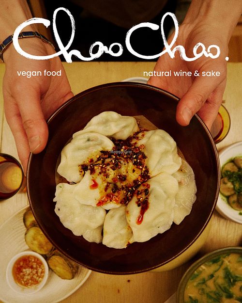  at chaochao. vegan food and natural wine bar in Beijing