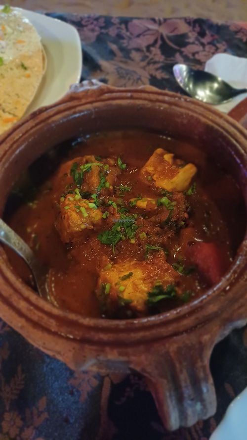 Fish curry at Alis Kitchen in Kovalam