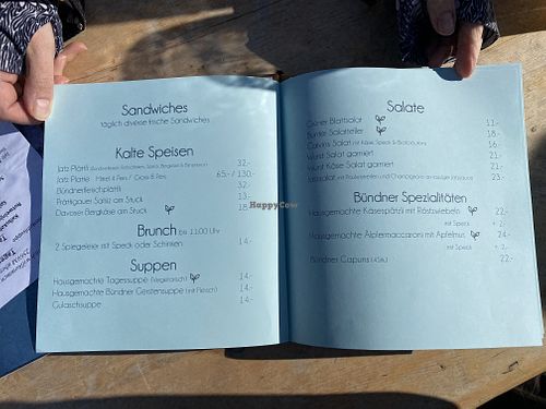 Vegan und vegetarisch   at Jatzhütte in Davos