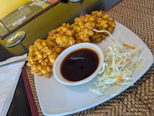 Corn fritters at Simply Asia - Paddocks  in Cape Town