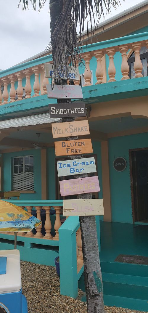 Outside the ice cream shop at Nice Cream - Hopkins in Hopkins