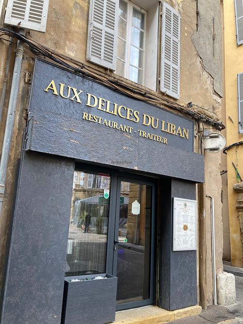  at Aux Délices du Liban  in Aix-en-provence