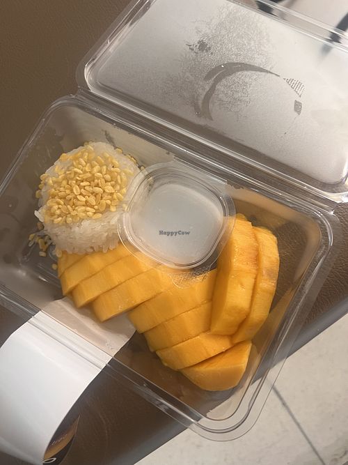 Mango sticky ricee  at BKK - Mango Tree in Samut Prakan