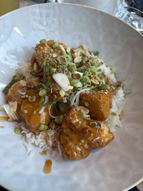 Cauliflower mit Ginger Soya Sauce   at Rosmarin  in St Polten