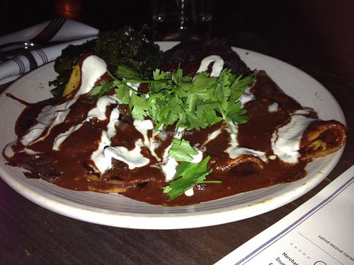 Enchiladas de Molé at Gracias Madre - WeHo in West Hollywood