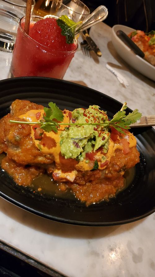 Wet burrito at Gracias Madre - WeHo in West Hollywood