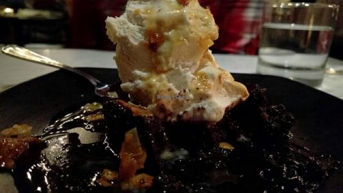OMG brownie a la mode at Gracias Madre - WeHo in West Hollywood
