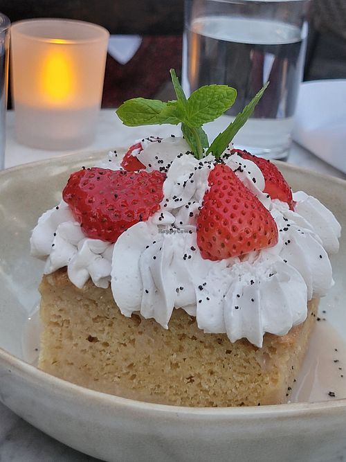 Tres Leches Cake #Veganuary at Gracias Madre - WeHo in West Hollywood