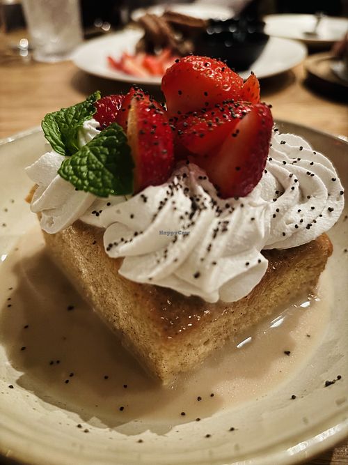 Tres leches cake  at Gracias Madre - WeHo in West Hollywood