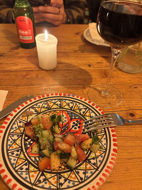 Vorspeisensalat  at La Maison Bleue in Berlin