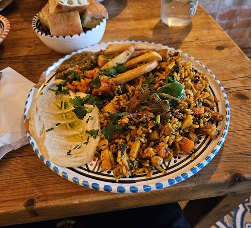 Djerba Rice at La Maison Bleue in Berlin