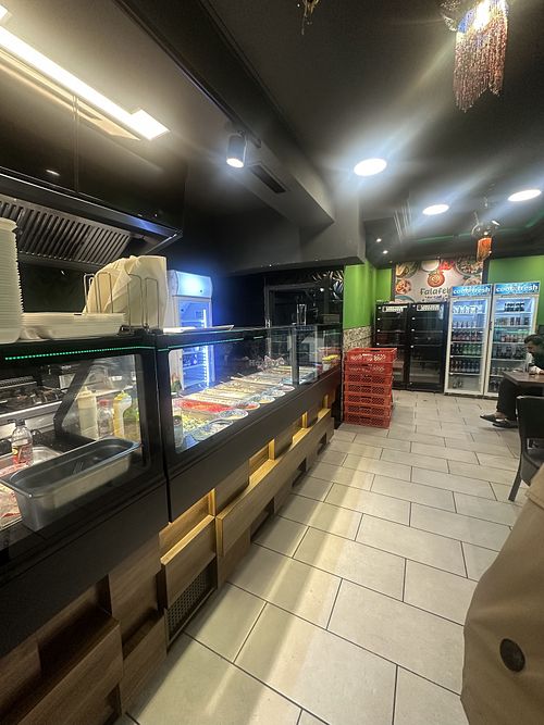   at Falafel Meister in Hamburg