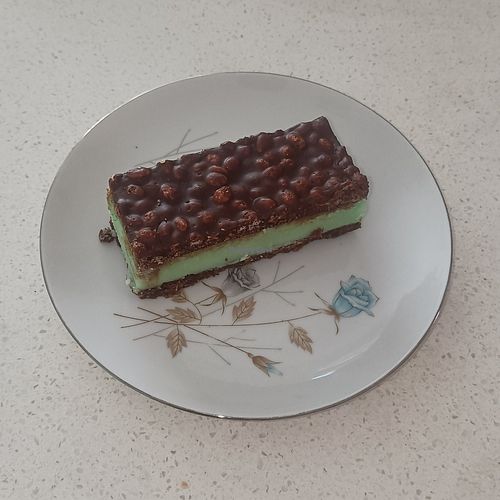 Choc mint slice at Twisted Sista - Kiosk in Wantirna South