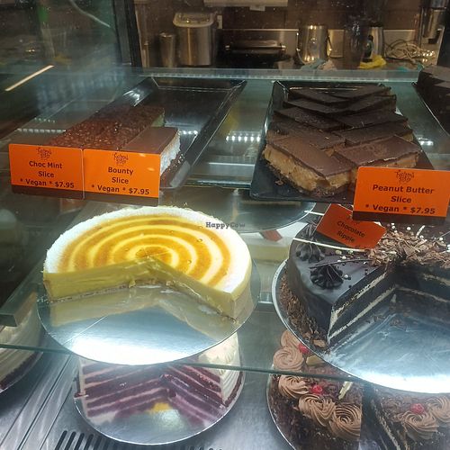 Sweet treats cabinet at Twisted Sista - Kiosk in Wantirna South