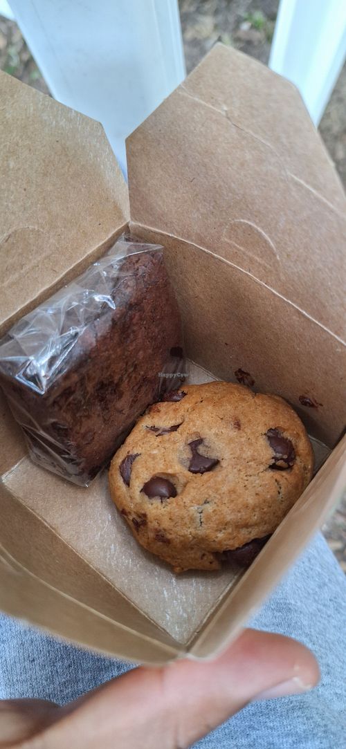 Brownie e cookie da Veggie 💚 at Veggie Teresina in Teresina