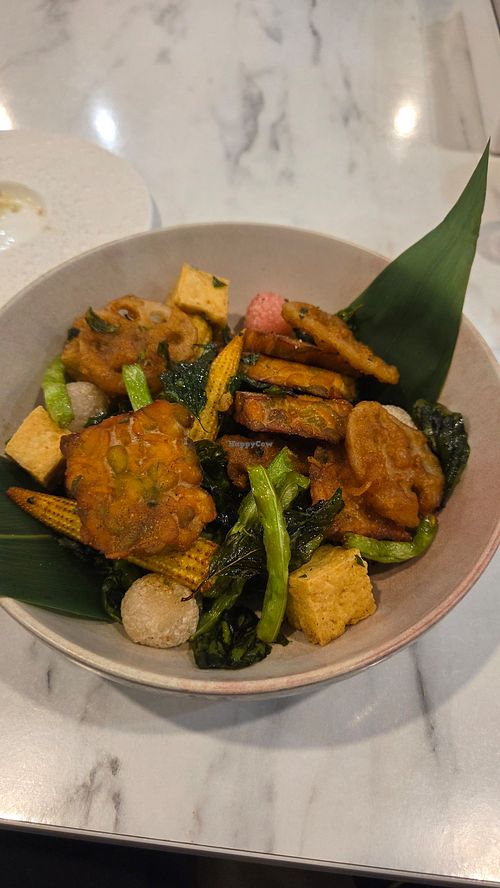 Salt and pepper Tempeh at Sin Wu Vegetarian - 星嫵蔬 in Taipei