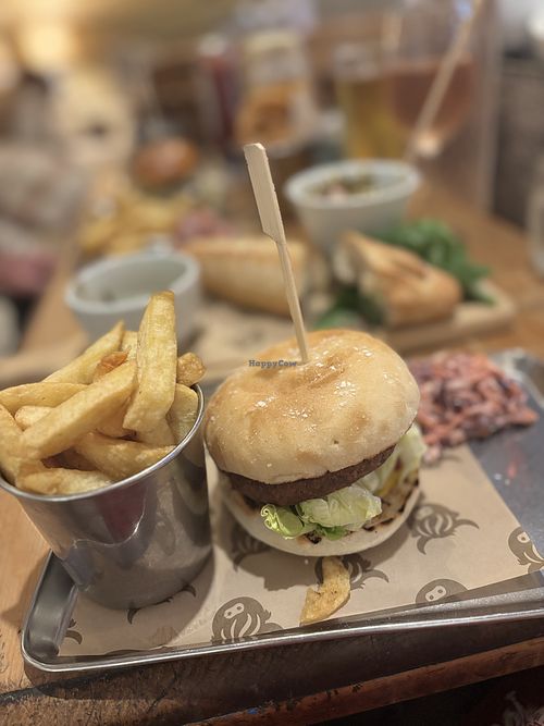 June ‘26 | vegan burger  at The Moody Cow Bistro in Aberaeron