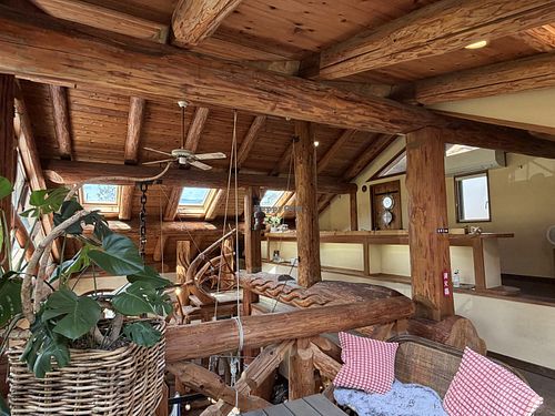 Upstairs seating - very comfortable   at Hodohodo Base - ホドホドBase in Shizuoka