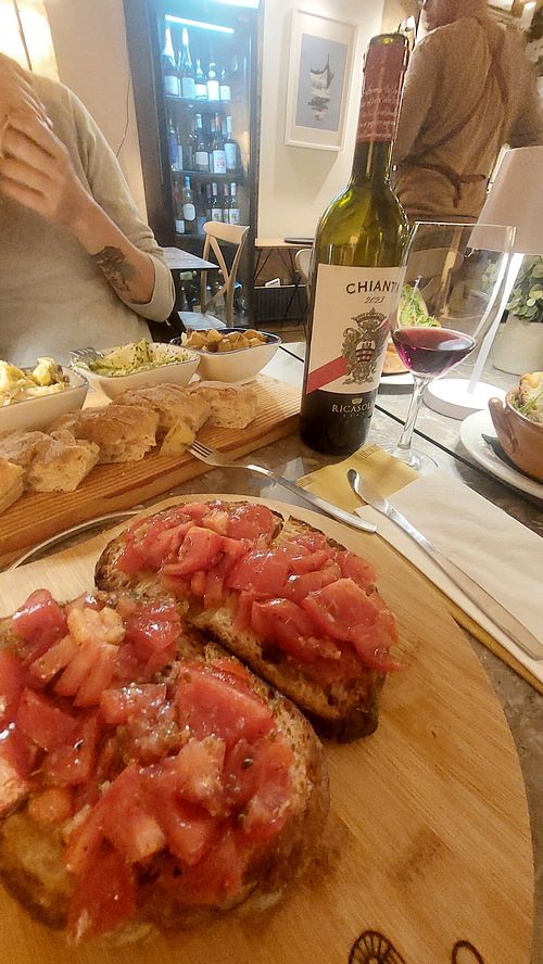 Bruschetta all'italiana at Koccio in Valletta