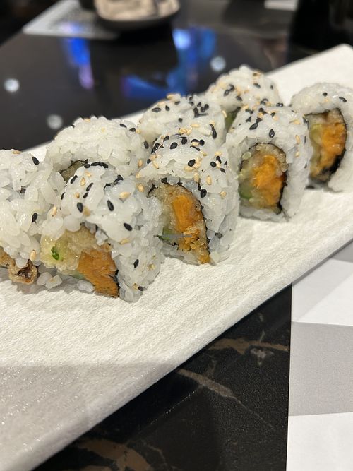 Urmaki vegan con tempura di verdure   at Yummy Sushi Ristorante in Antegnate