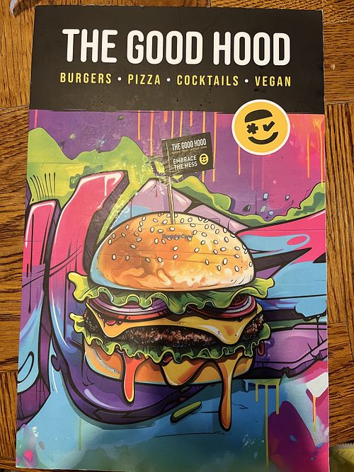 Menu  at The Good Hood  in Southport