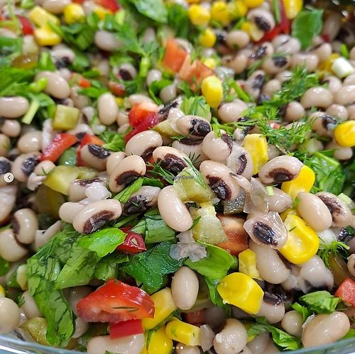 bean salad at Bizim Mutfak in Kirklareli