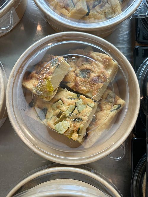 Farinata di ceci con zucchine at Mamma Michela  in Desenzano Del Garda