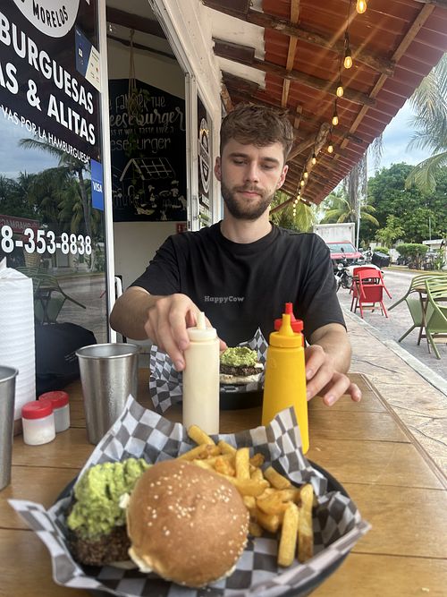   at The Burger Underground  in Puerto Morelos